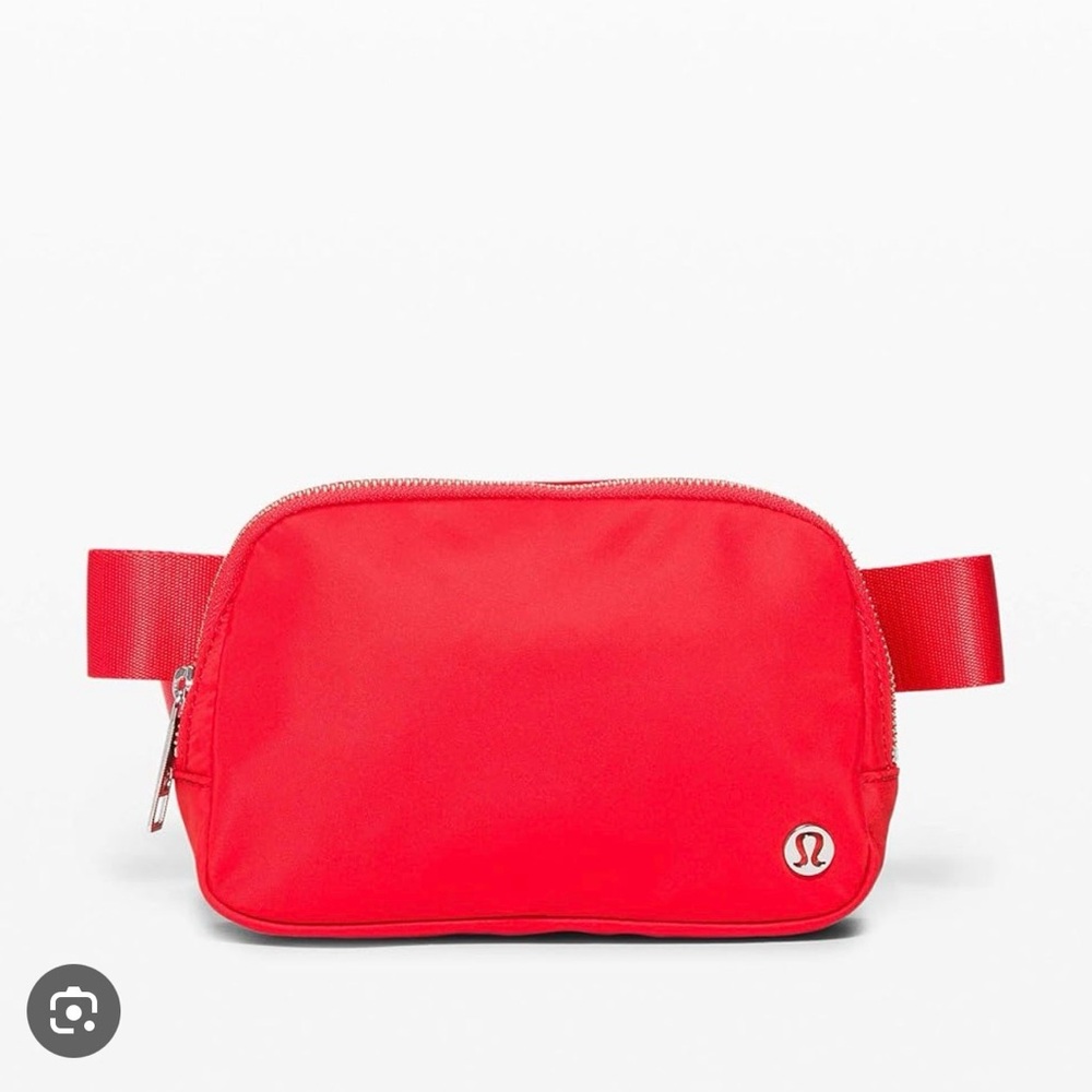 lululemon athletica Carnation Red belt Bag